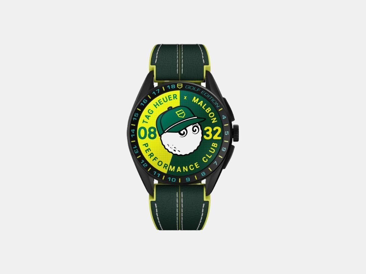 TAG Heuer Connected Calibre E4 45MM X Malbon Golf Edition Ref. BR8A85.EB0338 