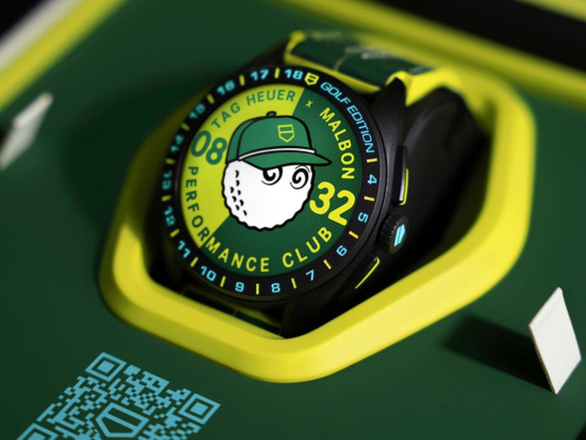 TAG Heuer Connected Calibre E4 45MM X Malbon Golf Edition Ref. SBR8A85.EB0338