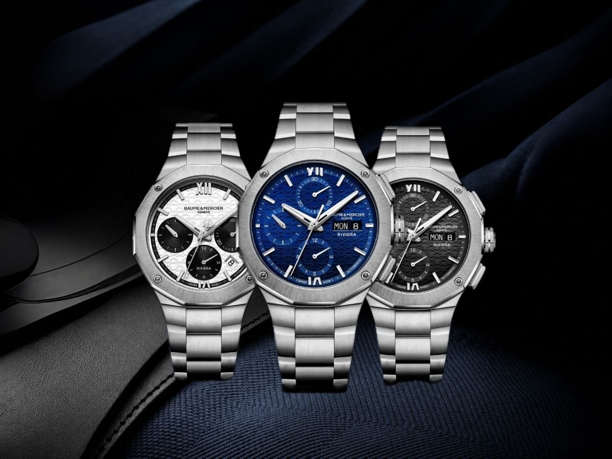 Baume & Mercier Riviera Chronograph Riviera Ref. M0A10827, M0A10826, and M0A10825