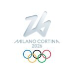 Official Milano Cortina 2026 Winter Olympics logo with the Olympic rings