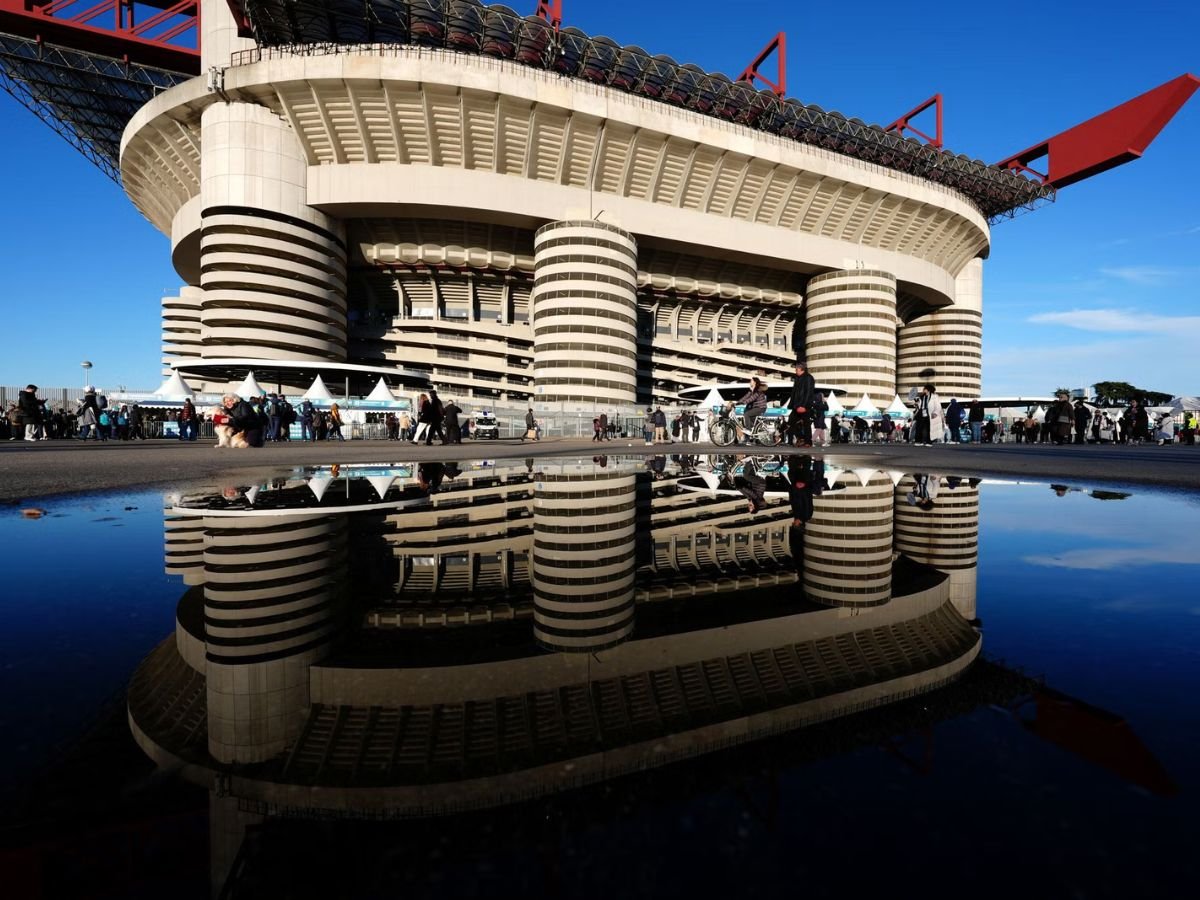 San Siro Stadium in Milan, the venue for the Milano Cortina 2026 Opening Ceremony.