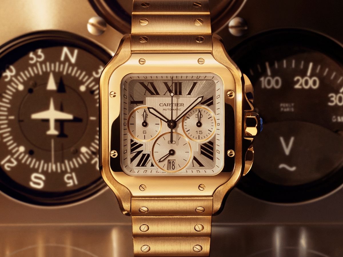 Cartier Santos de Cartier Chronograph Ref. CRWGSA0110