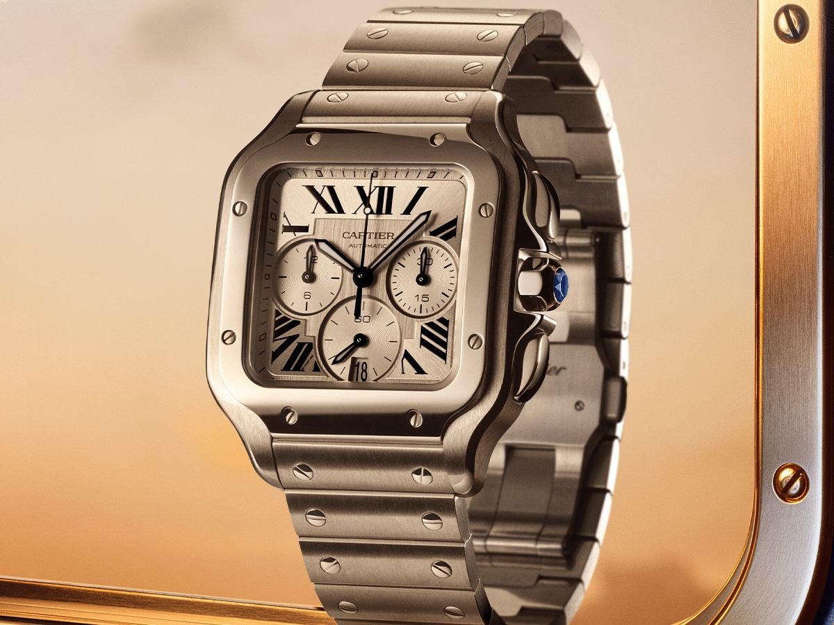 Santos de Cartier Chronograph (Steel) Ref. CRWSSA0083