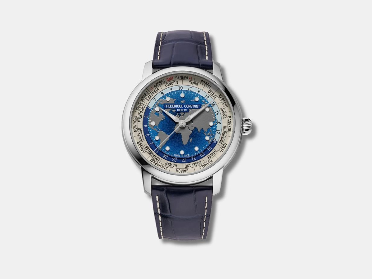 Frederique Constant Manufacture Classic Worldtimer Ref. FC-719BLW3H6