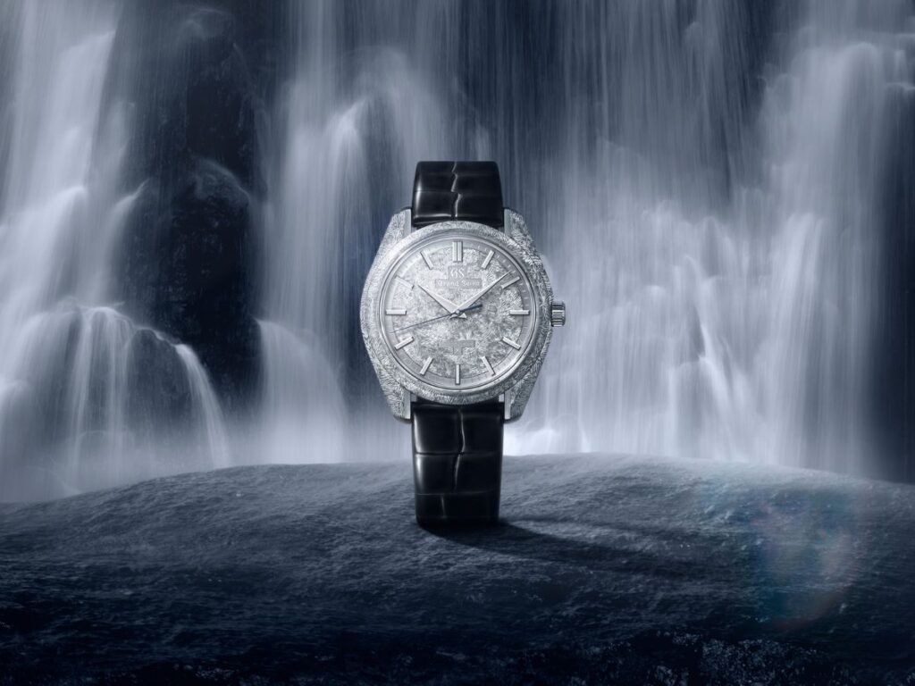 Grand Seiko 'Mystic Waterfall' Platinum Spring Drive Ref. SBGZ011