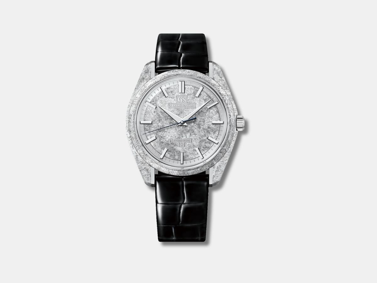 Grand Seiko 'Mystic Waterfall' Platinum Spring Drive Ref. SBGZ011
