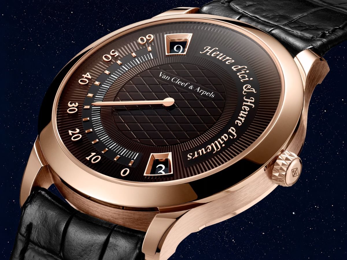Van Cleef & Arpels Midnight Heure d’ici & Heure d’ailleurs Ref. VCARPEVI00 