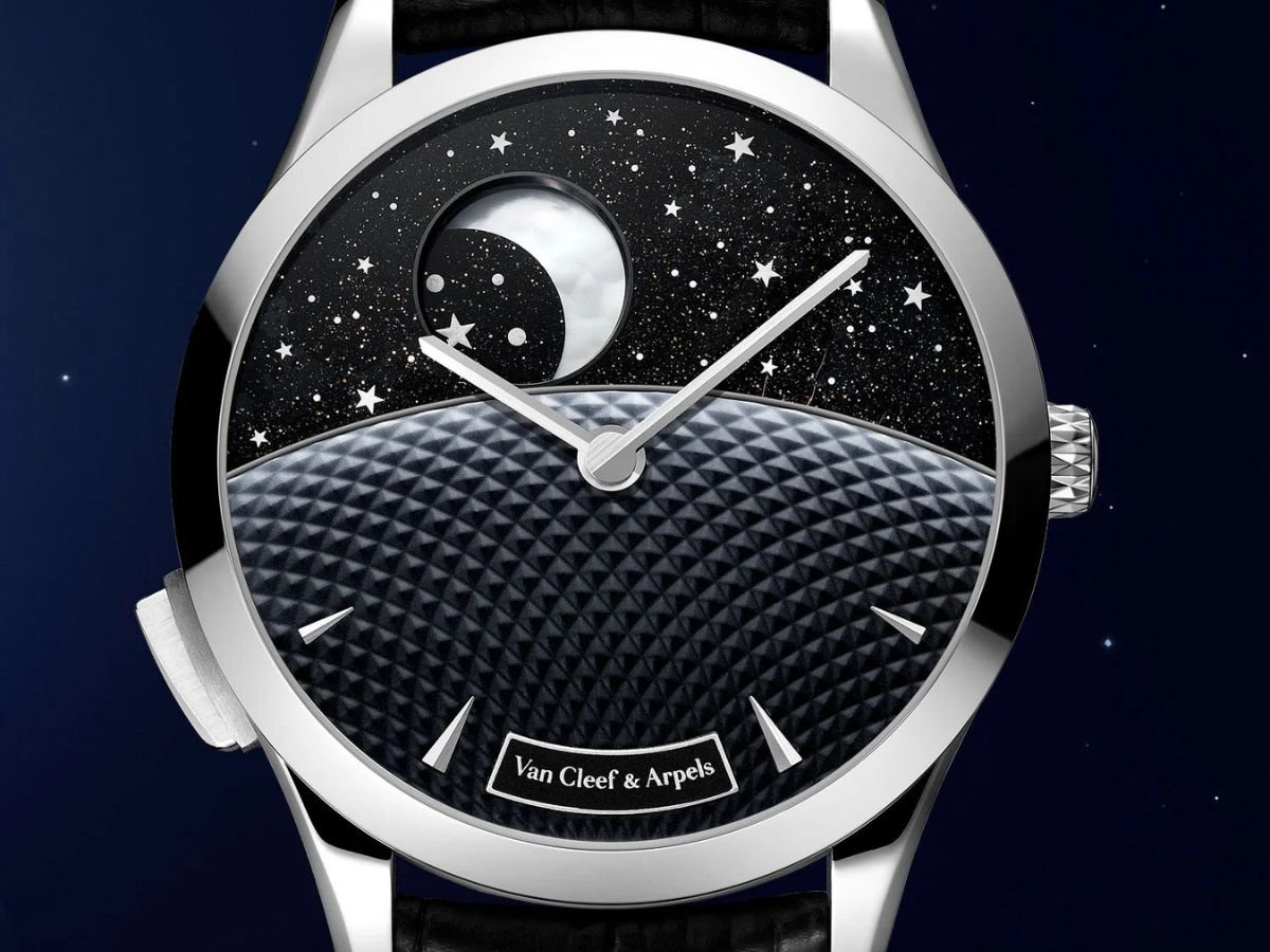 Midnight Jour Nuit Phase de Lune Ref. VCARPESA00 