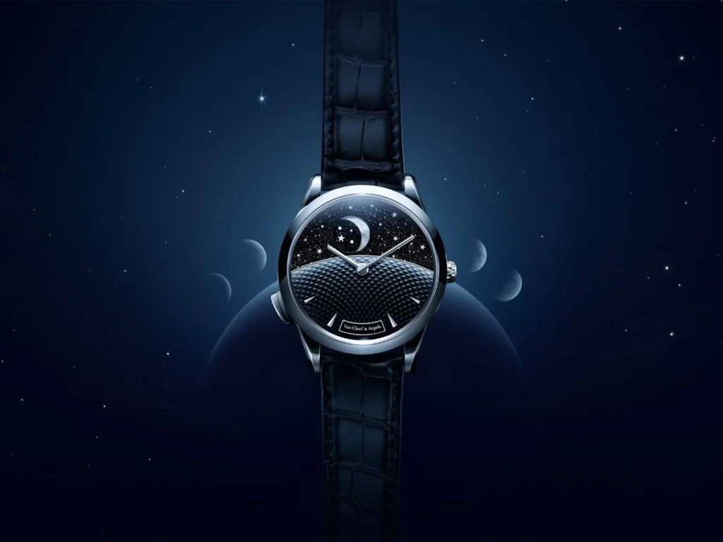 Midnight Jour Nuit Phase de Lune Ref. VCARPESA00