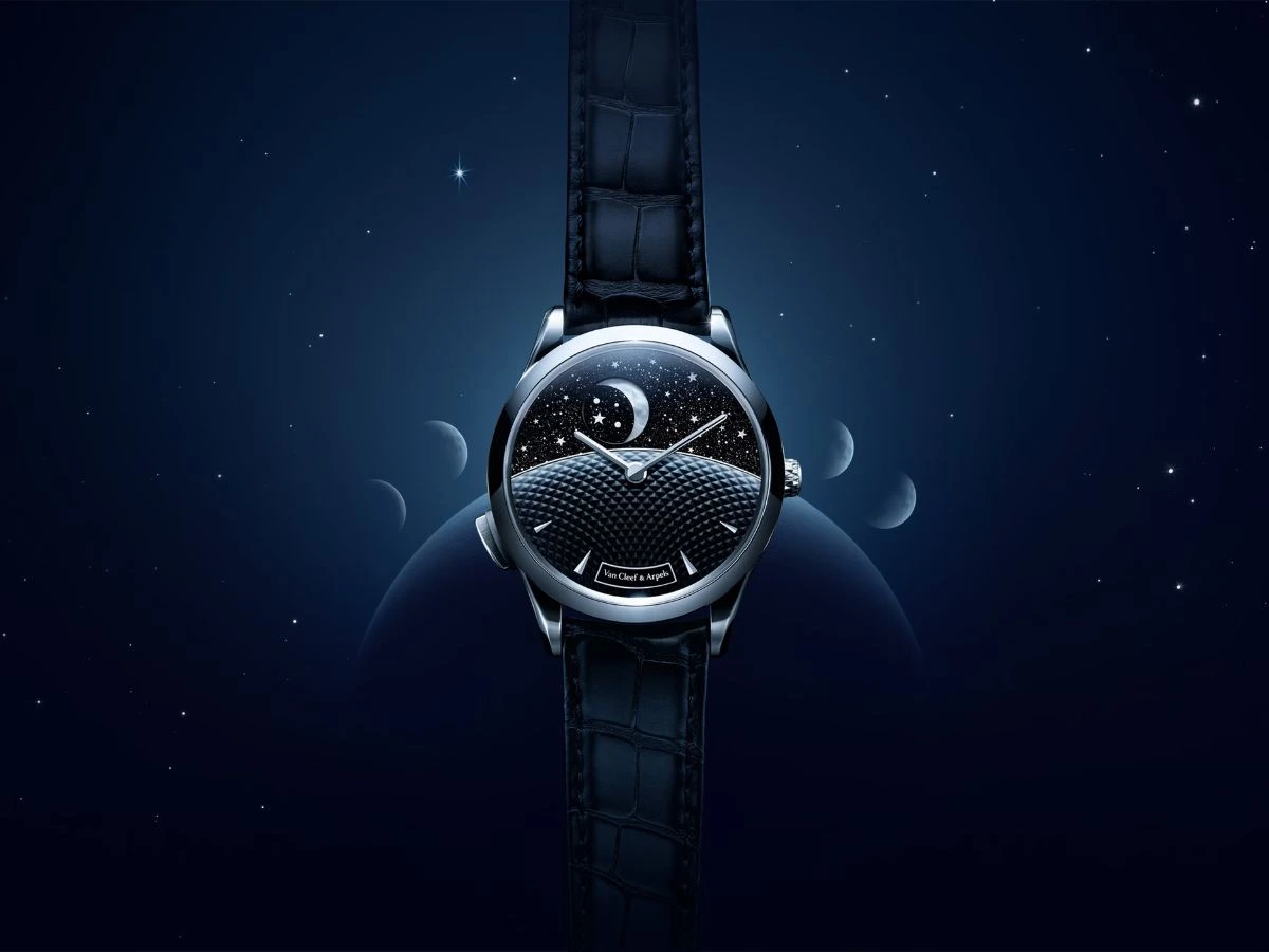 Midnight Jour Nuit Phase de Lune Ref. VCARPESA00