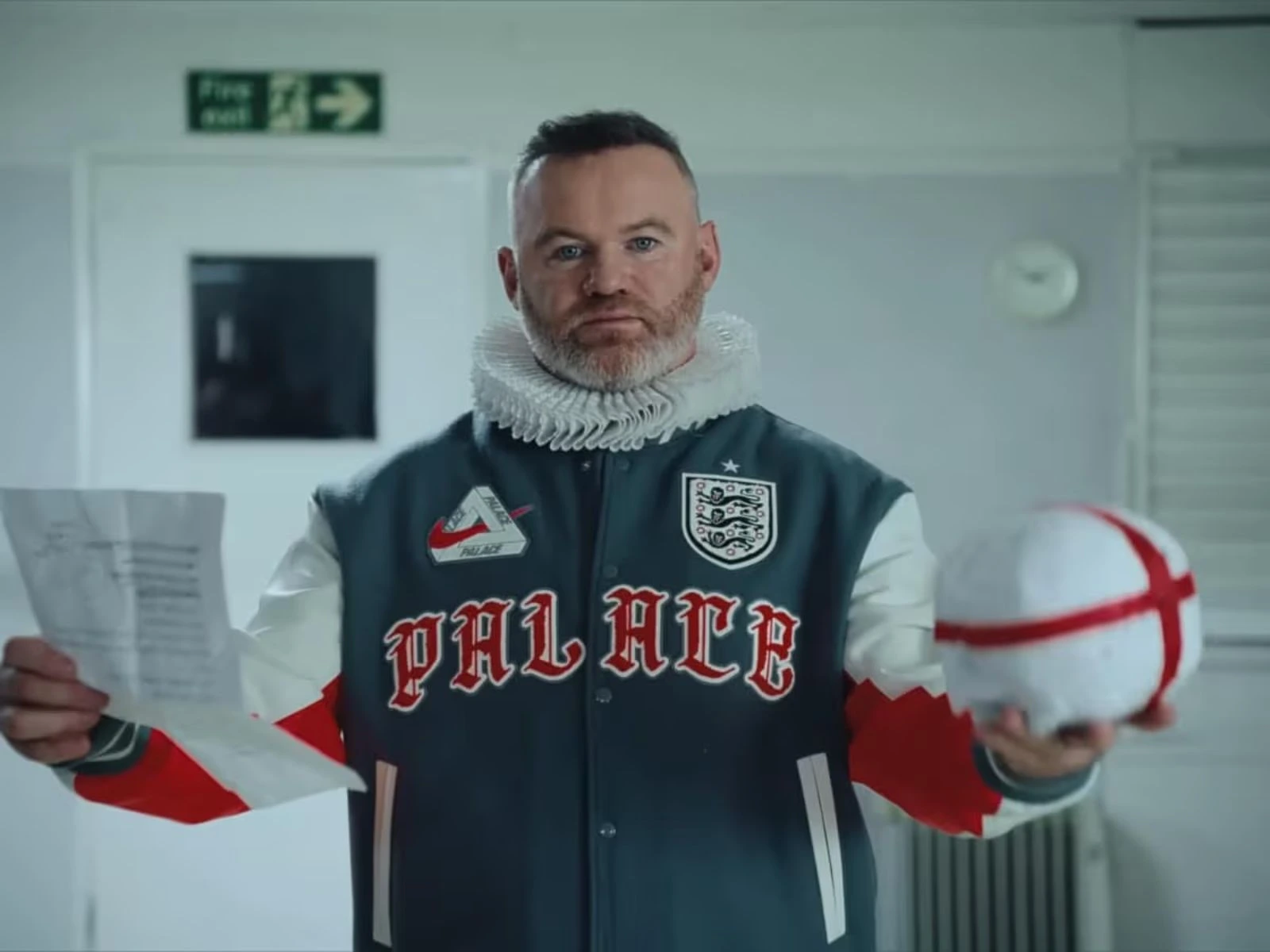 Palace x Nike x England featuring Wayne Rooney