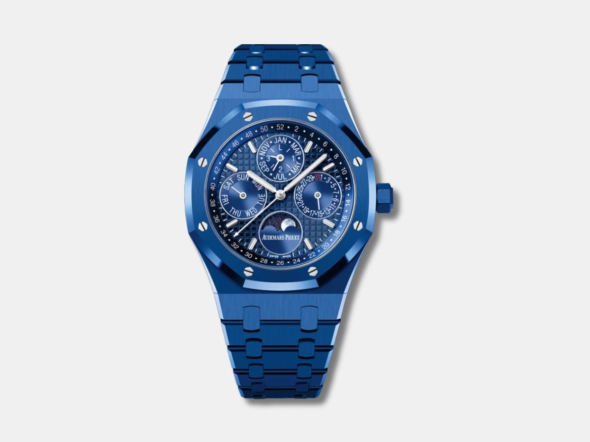 Audemars Piguet Royal Oak Perpetual Calendar in Blue Ceramic Ref. 26579CS.OO.1225CS.01