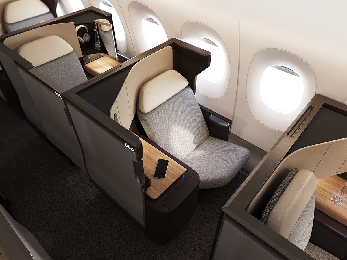 Business Class on Qantas A350-1000ULR Project Sunrise