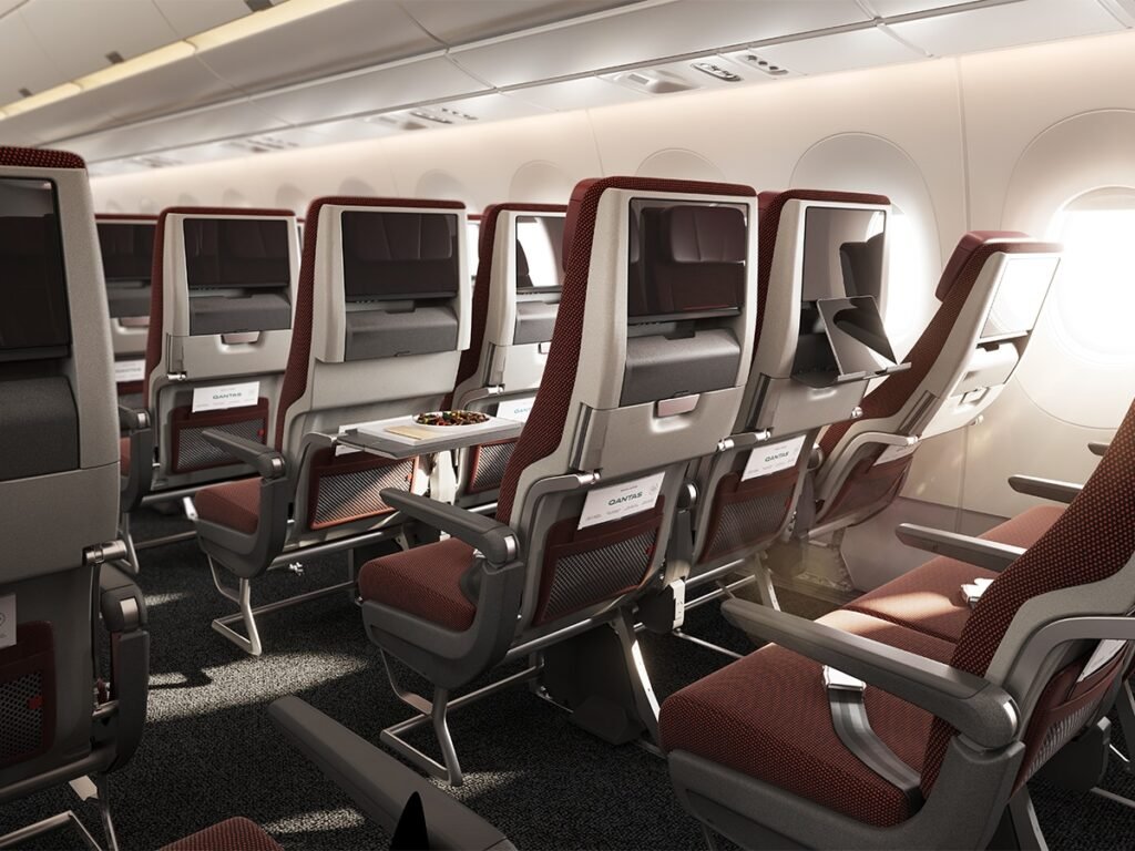 Qantas A350-1000ULR Project Sunrise Economy