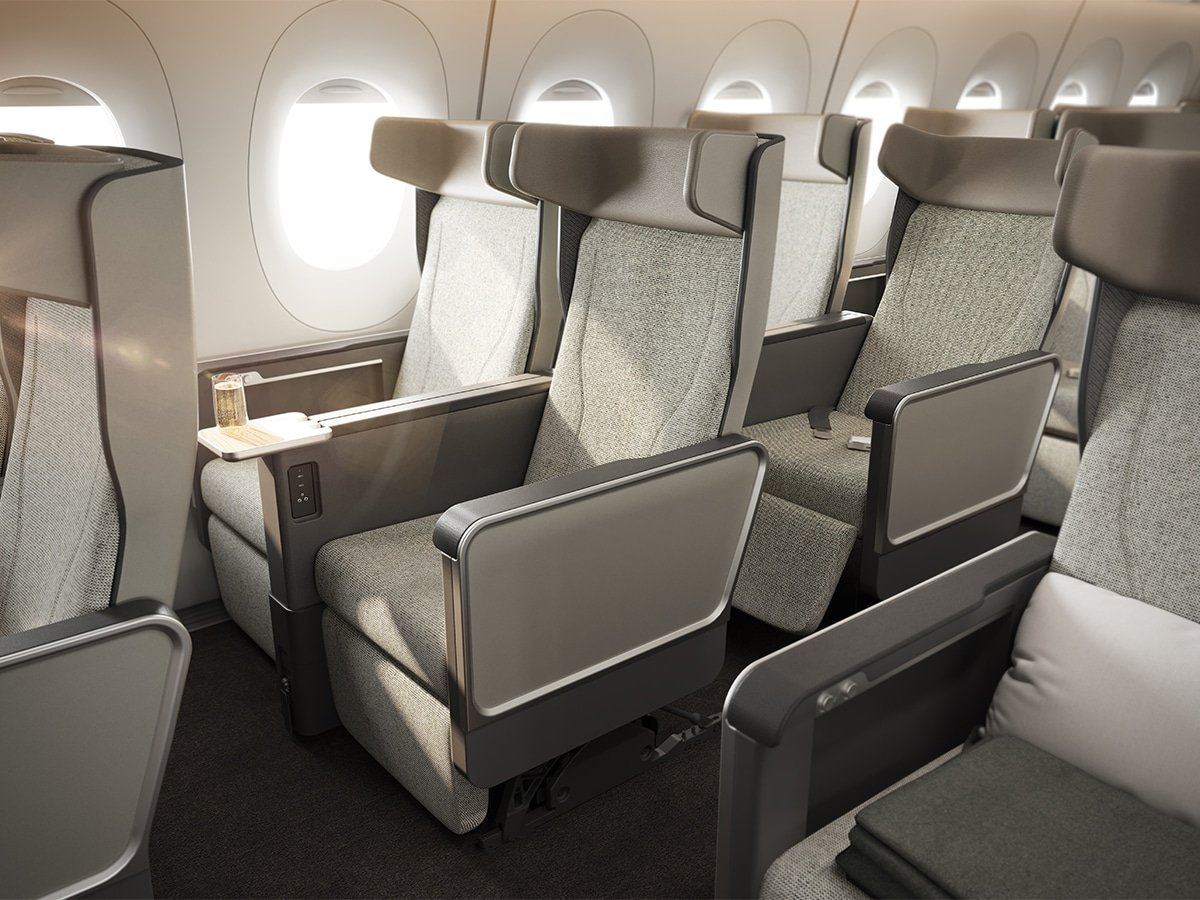Qantas A350-1000ULR Project Sunrise Premium Economy