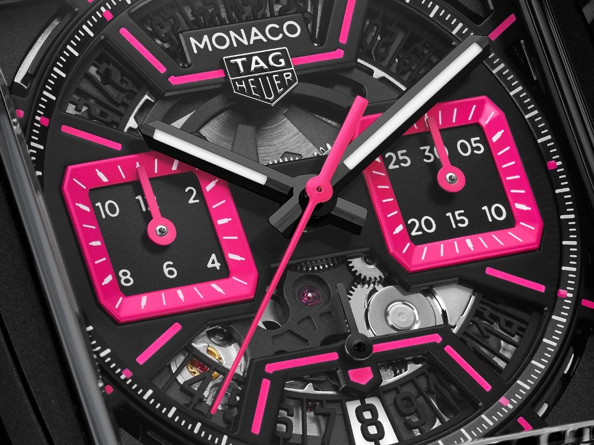 TAG Heuer Pink Monaco Chronograph Ref. CBL218B.FT6236