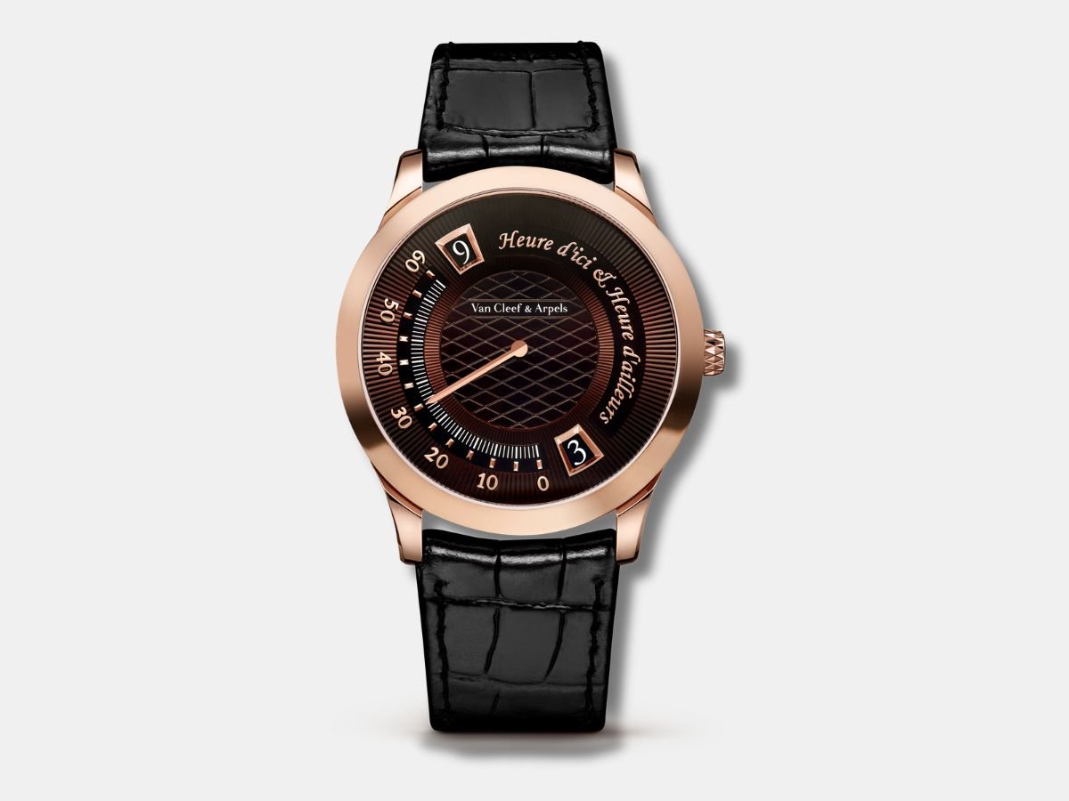 Van Cleef & Arpels Midnight Heure d’ici & Heure d’ailleurs Ref. VCARPEVI00